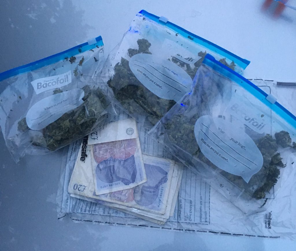 Police uncover drugs in Ixworth thanks to Police Dog Pablo