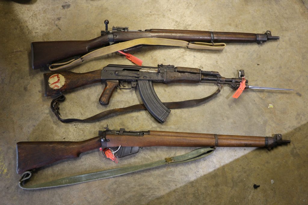 More than 200 firearms handed in during surrender in Suffolk