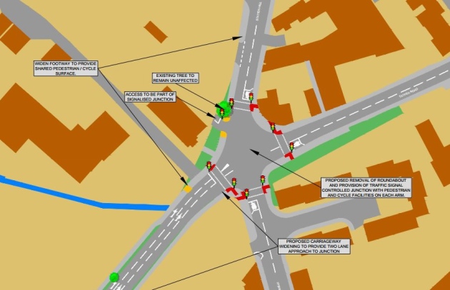 Tayfen Road roundabout won’t be turned in to traffic lights