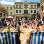 The beach is back in town!