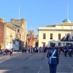 Bury St Edmunds armed forces day sunset ceremony