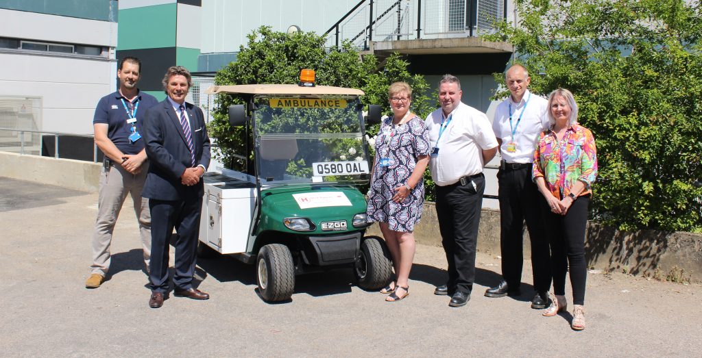 New ‘ambo-buggy’ arrives at West Suffolk Hospital to support most critically unwell patients