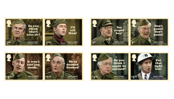 Dad’s Army 50th Anniversary Stamp unveiled