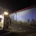 Fire at former Warehouse Clearance site