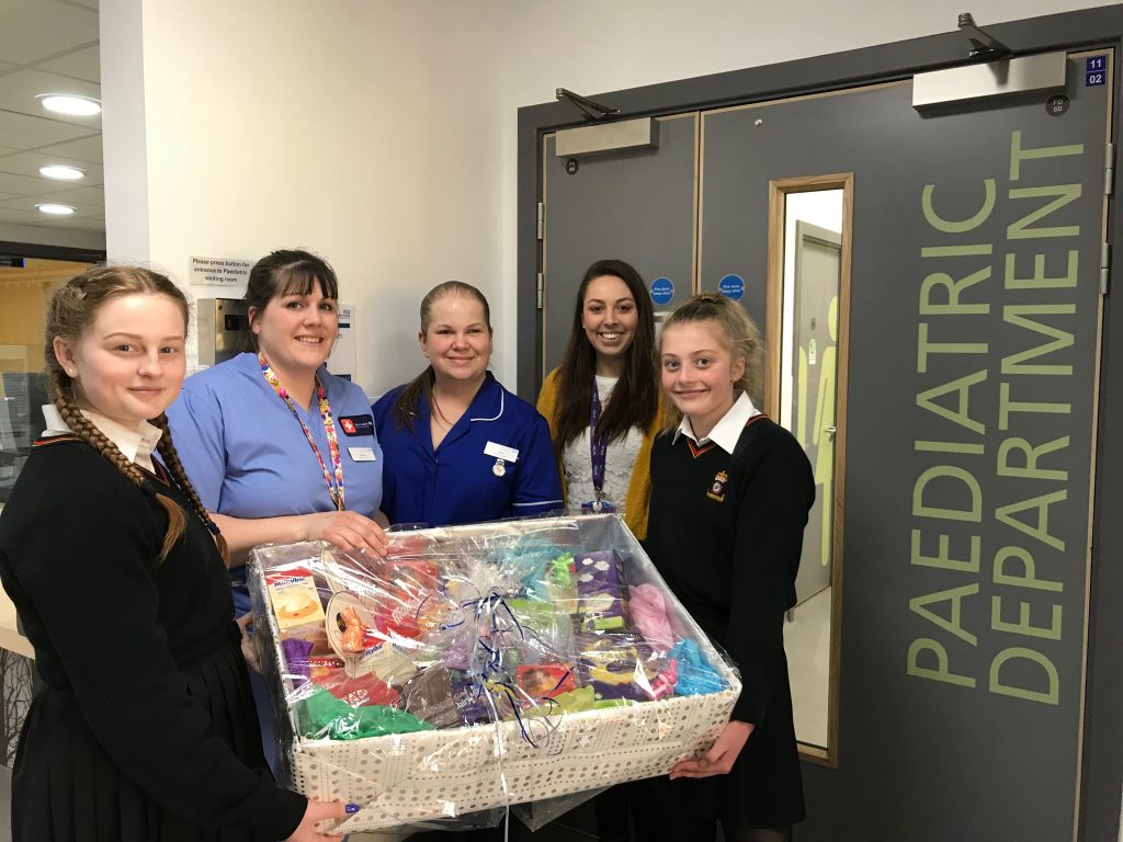 Easter gifts donated to West Suffolk Hospital from local groups