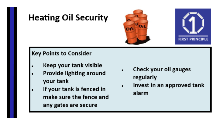 Police advice following heating oil thefts