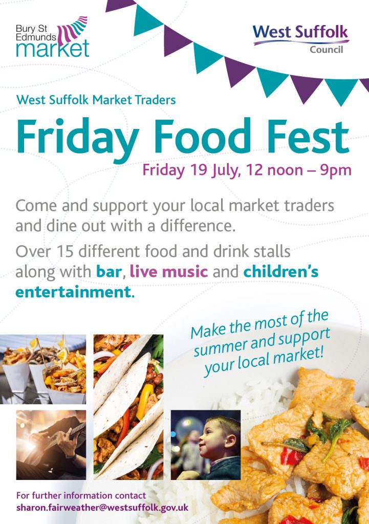 Come dine with the Bury St Edmunds Market Traders