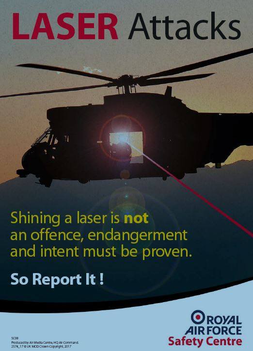 Laser shone at aircraft in RAF Honington “significant flight safety incident”