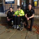 Staff and officers at Bury St Edmunds Police Station put a smile on a teenagers face in an âAchieving Aspirationsâ visit