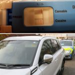 Two arrested for failing to stop in a stolen car in Bury St Edmunds