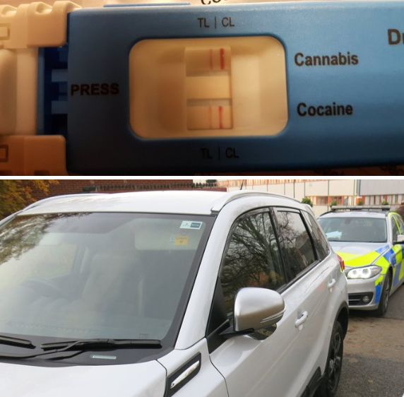 Two arrested for failing to stop in a stolen car in Bury St Edmunds