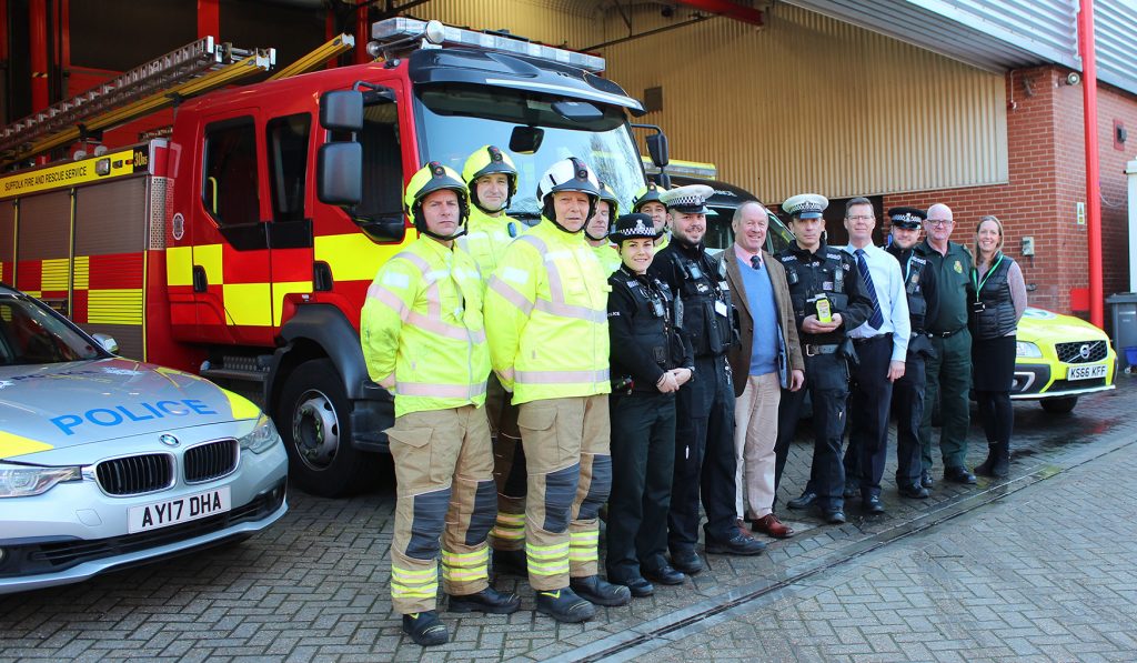 Emergency services unite to launch Christmas drink and drug driving campaign