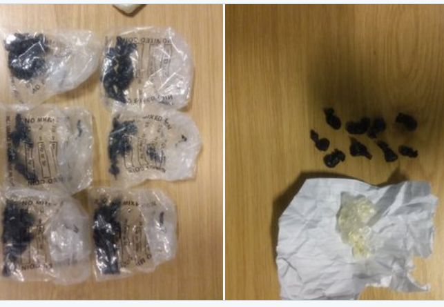 Police arrest woman in Bury St Edmunds after she was found with Â£1000 worth of drugs