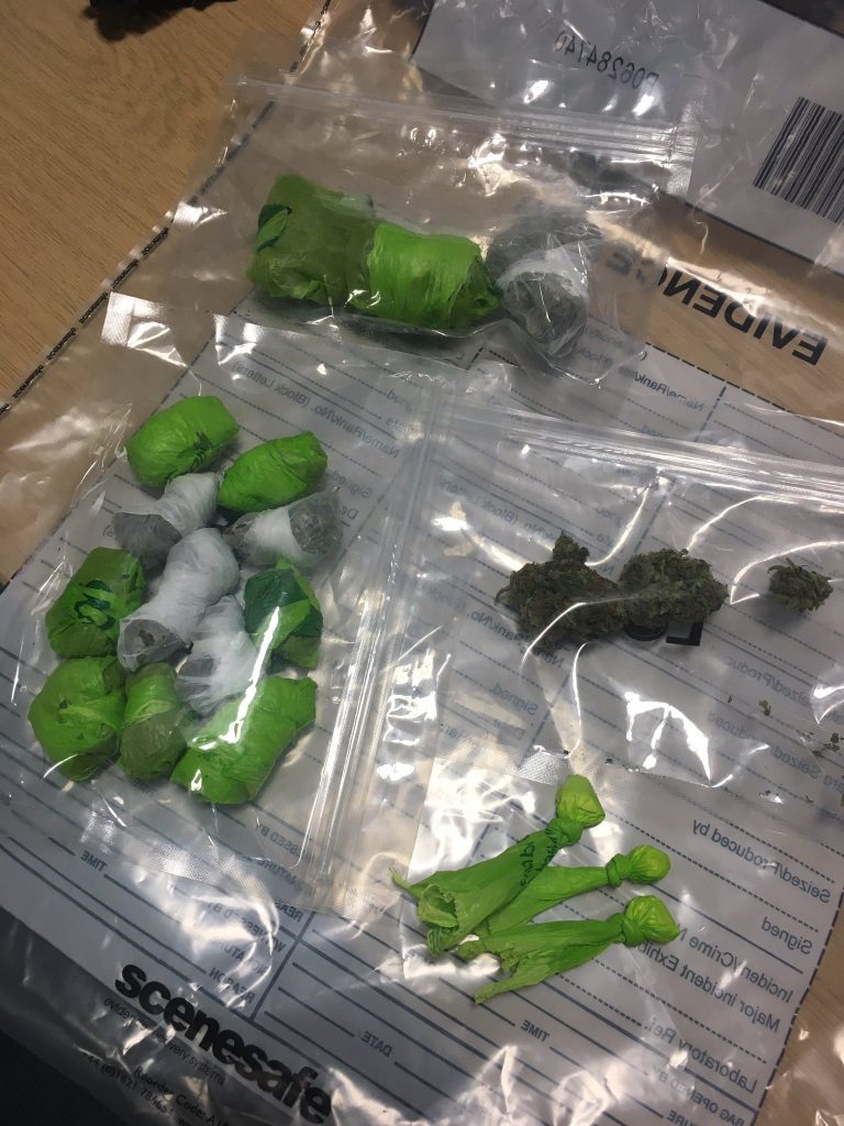 Drugs, cash and weapons seized during operation to tackle drug dealing in Sudbury