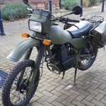 Vintage motorcycle stolen in Bury St Edmunds