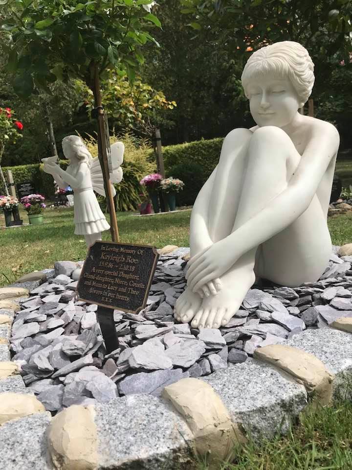 Family appeal after statues stolen from Risby Crematorium memorial plot