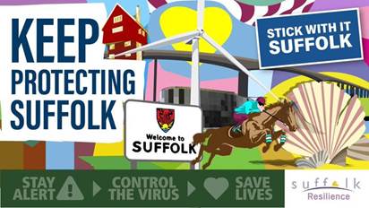 Suffolk County Council – Covid-19 daily bulletin – 22nd June