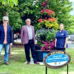 Giant floral ‘thank you’ unveiled at West Suffolk Hospital