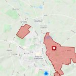 Water pump failure causing supply issues in Bury St Edmunds