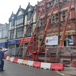 How the Victorian front of the former Post Office is being protected