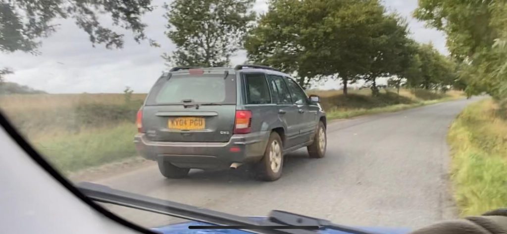 Appeal for Jeep suspected of hare coursing after driver threatens to ram car in Ixworth