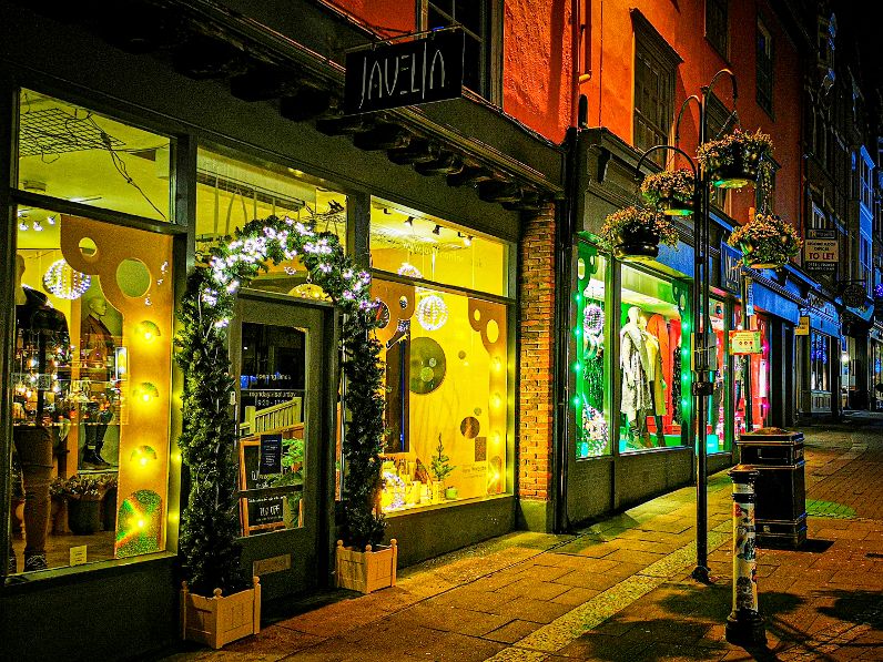 Local shop shortlisted for national Christmas Display award