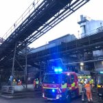 Fire crews attend large fire at Sugar beet Factory