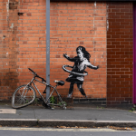 Banksy artwork which was controversially removed from a wall in Nottingham could be shown at an art exhibition in Bury St Edmunds