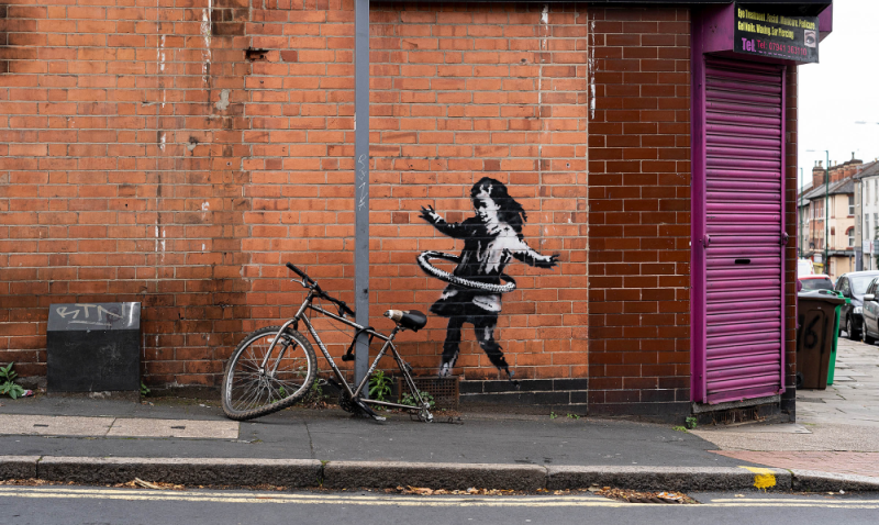 Banksy artwork which was controversially removed from a wall in Nottingham could be shown at an art exhibition in Bury St Edmunds