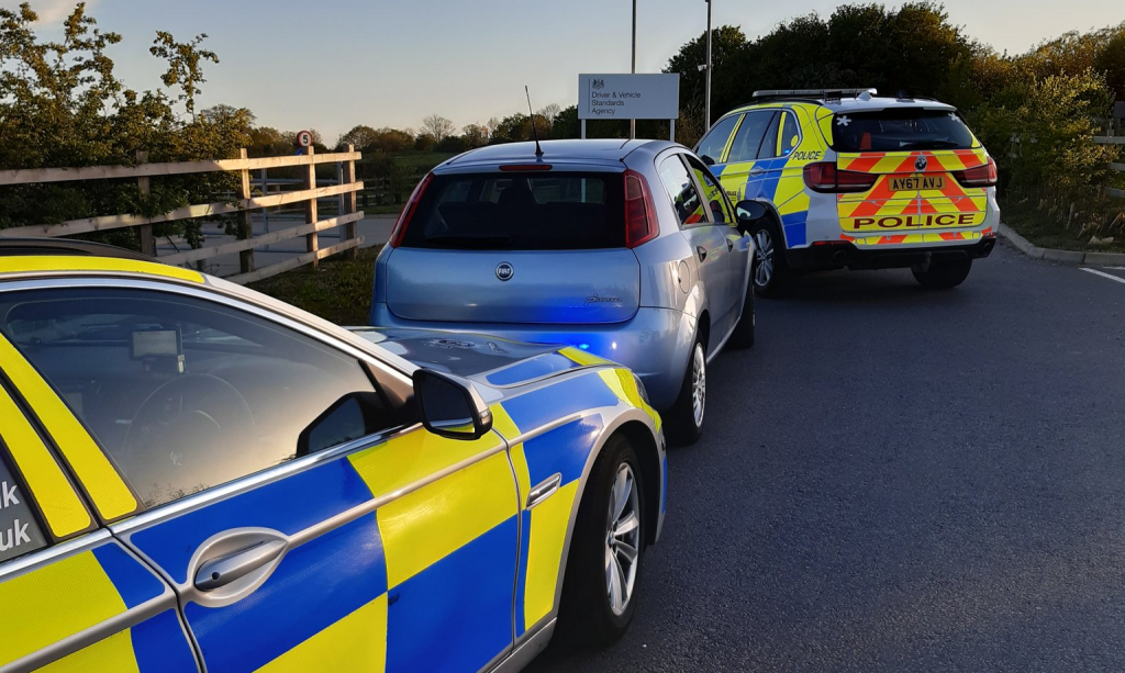 Man arrested after drugs found in vehicle at Woolpit
