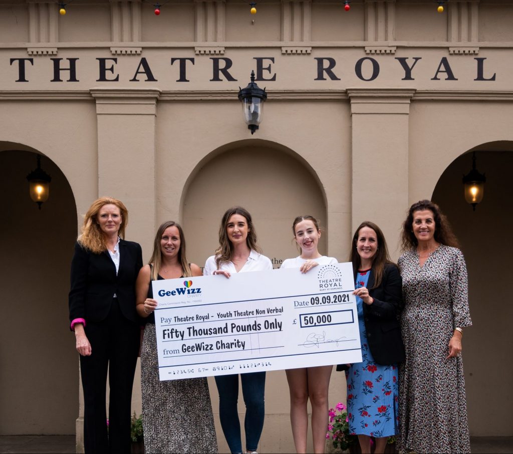 Theatre Royal has announces new partnership with GeeWizz charity