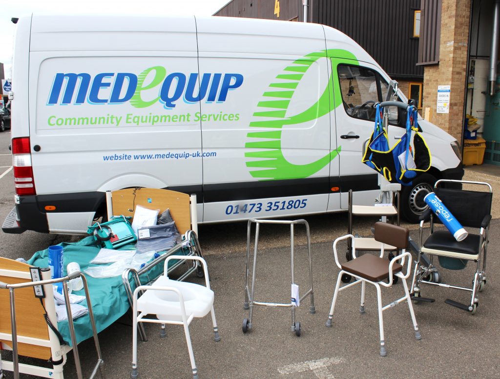 Suffolk residents asked to return their unused NHS community equipment
