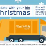 Bin collection schedule published by West Suffolk Council