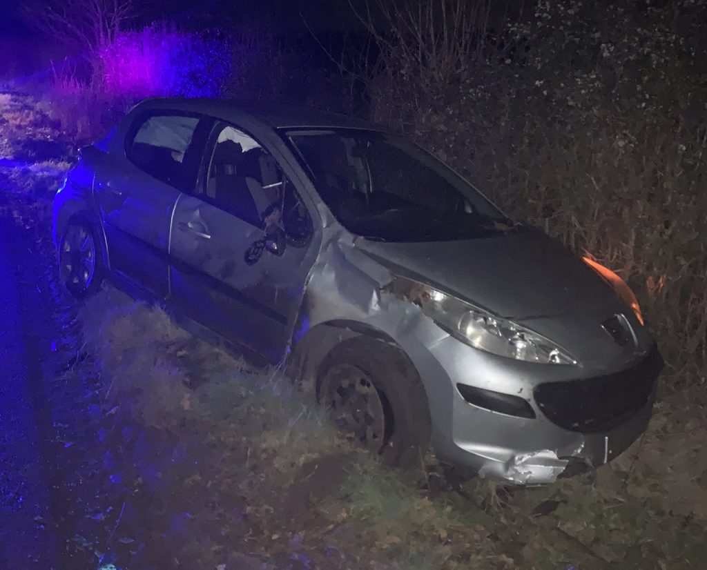 New driver lucky to escape with minor injuries following single vehicle crash in Risby