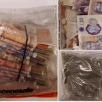 Police seize drugs and £15,000 – 20,000 in cash