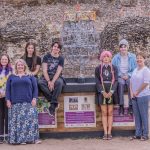 West Suffolk College Students unveil ‘St Edmund’s Head’ sculpture in Bury St Edmunds