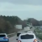 Lorry driver sentenced for drink driving after being seen swerving across the A14