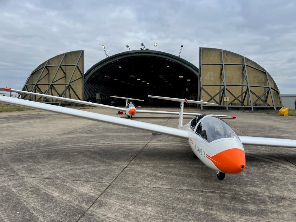 New home at RAF Honington for the RAF Volunteer Gliding Sqaudron