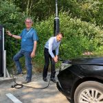 West Suffolk Council installs six more town centre electric vehicle charging points in Bury St Edmunds