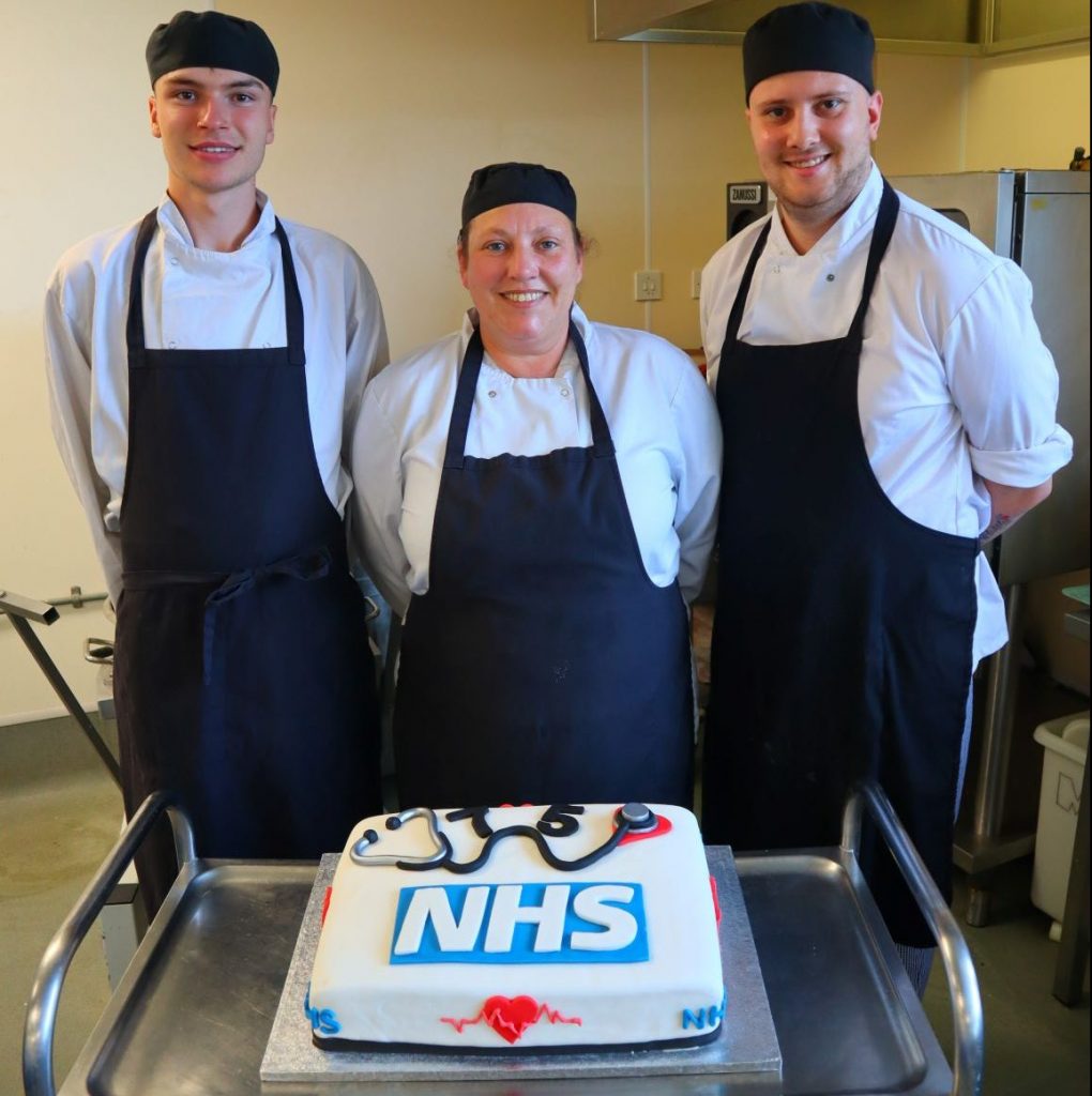 West Suffolk Hospital catering staff help fuel NHS 75 celebrations
