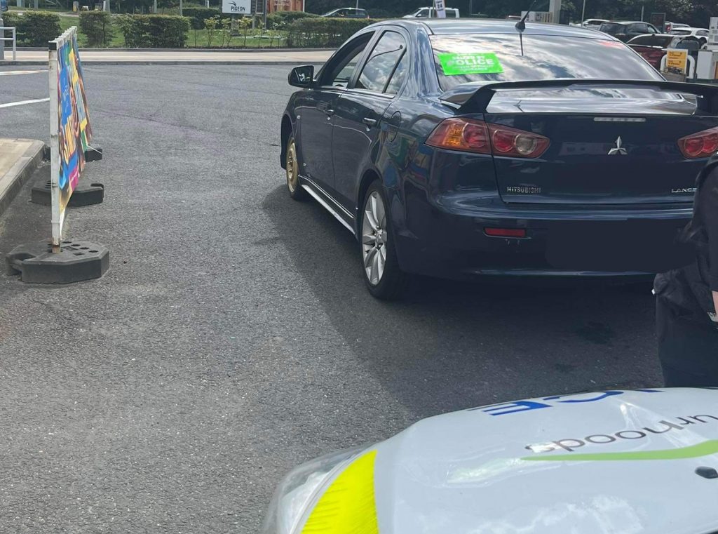 Police seize car after driver found with no insurance in Mildenhall
