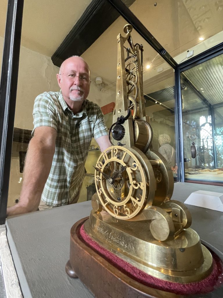 Rare clock returns to Bury St Edmunds’ Moyes Hall Museum
