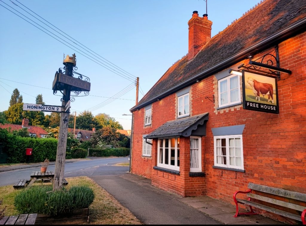 Troston Bull celebrates after guest house receives top AA accolade