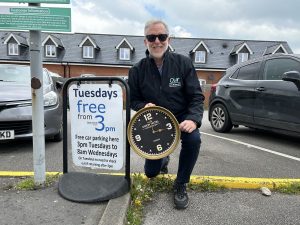 ‘Free from 3’ parking initiative celebrated in Bury St Edmunds