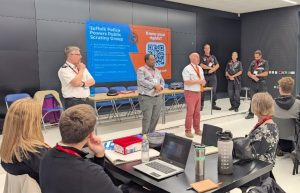 West Suffolk College students question police use of powers